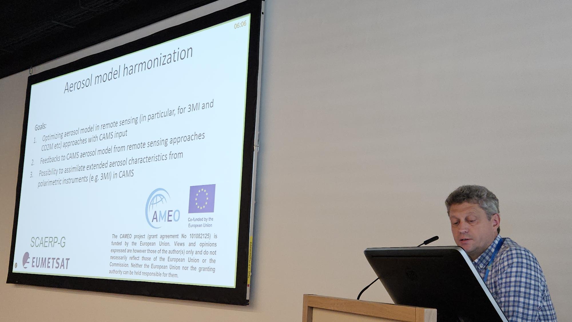 CAMEO Talk at EGU 2025